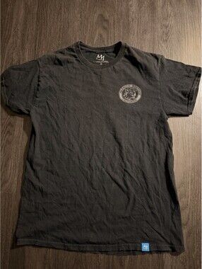 Mammoth Mountain Ski Resort T Shirt Medium Black Big Back Graphic CA